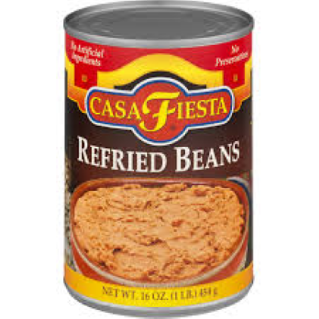 CASA FIESTA REFRIED BEANS 454G
